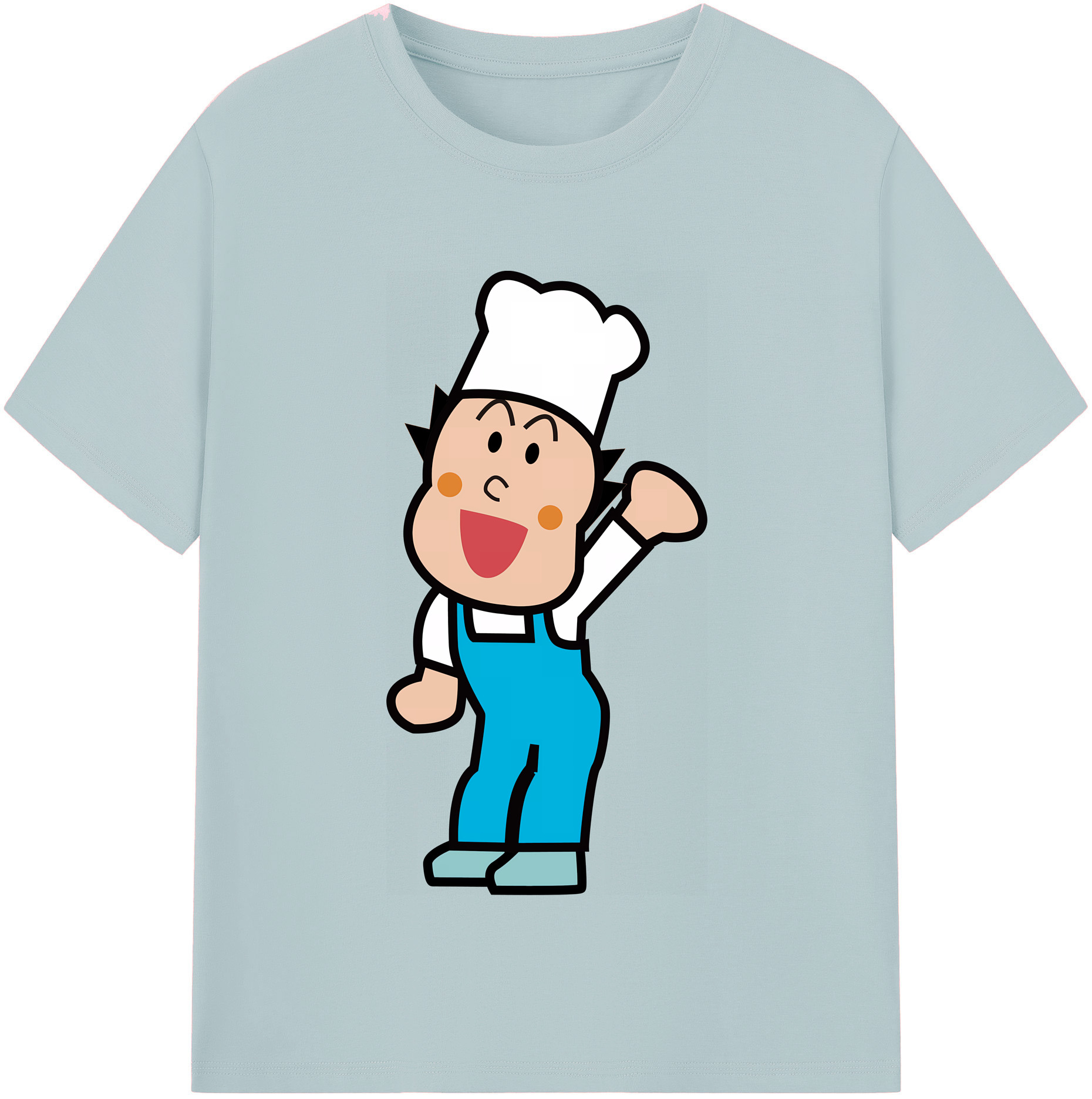 （画像用） アンパンマン Anpanman 綿100％半袖Tシャツ（フロントプリント）